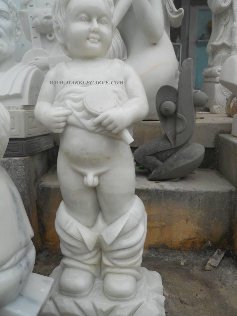 marble Child statue