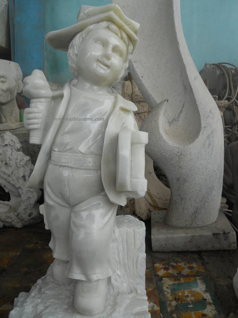 marble  Child sculpture