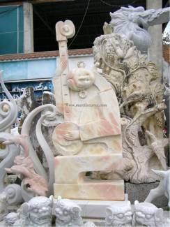 Marble carving Sculpture Garden carving photo image