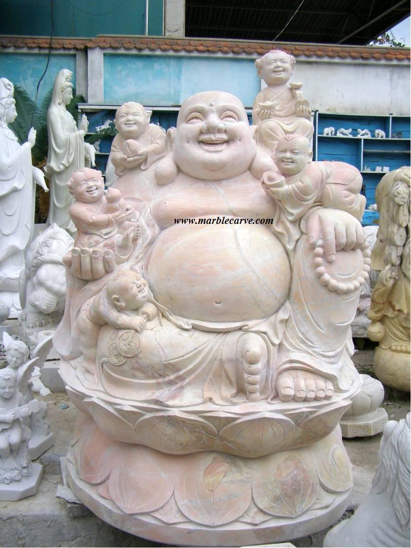 happy Buddha statue