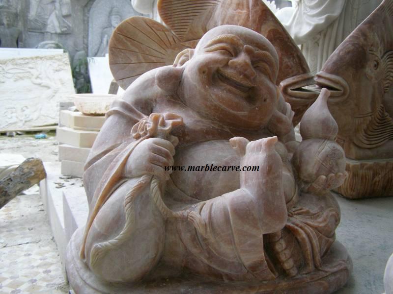 marble Buddha sculpture