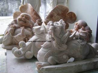  Marble Dragon Statue carving Sculpture Garden carving photo image