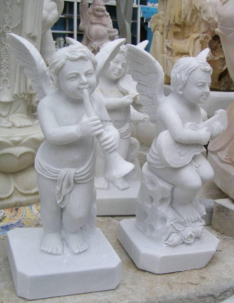 angel marble statue