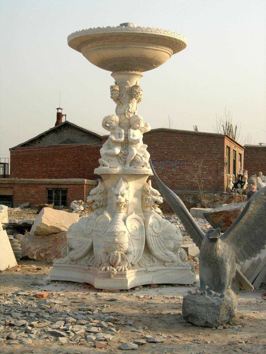 marble Fountain Statue